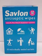 Savlon Antiseptic Wipes 10